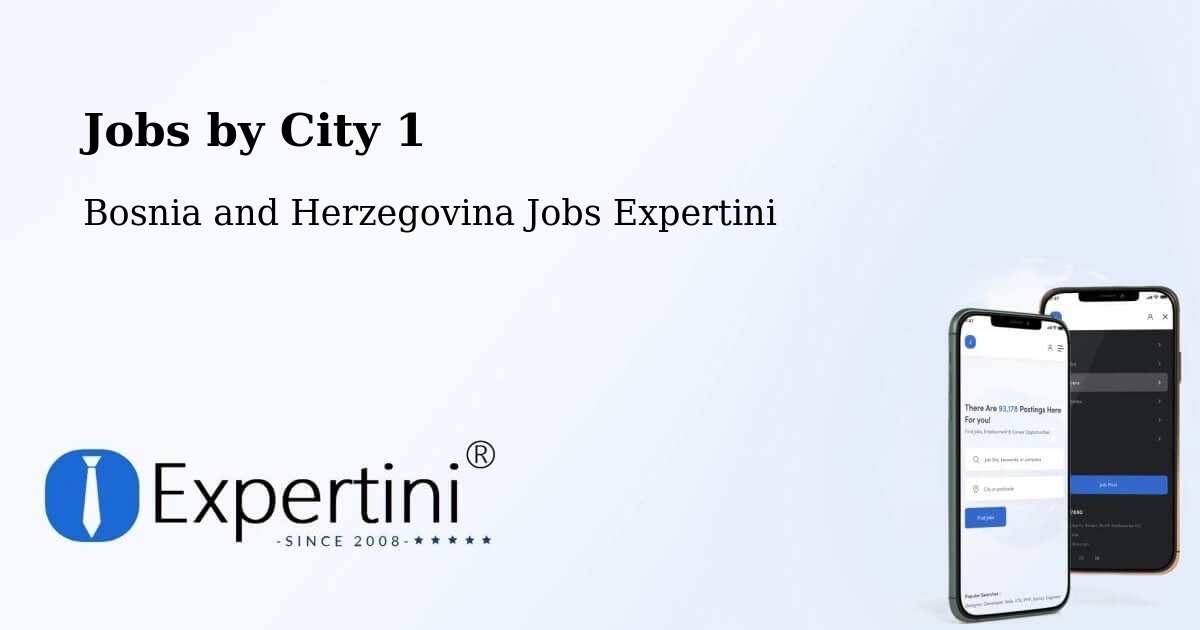 City Jobs in Bosnia and Herzegovina - Expertini