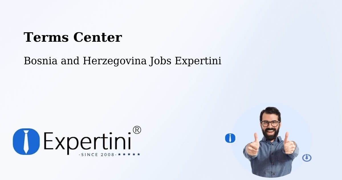 Terms of Service – Breza - Bosnia and Herzegovina Jobs Expertini